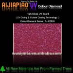 Manmade panels - Color diamond UV MDF Panels AJ-CZ009