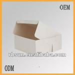 manufacture custom white 20cm*18cm*9cm cheap paper wedding cake boxes 20120015