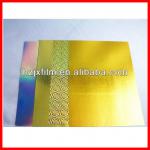 Metal Holographic PET/BOPP film/Paper Board Lamination film