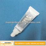 mini transparent plastic lip balm Tube HW-PE