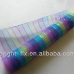 multic color poly deco wrapping mesh G01