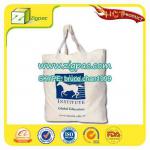 Nature new virgin canvas in high quality materials and ISO14001 certificate approved medium grade cotton bag COB001005