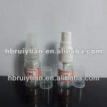 New!!10ml plastic PET spray perfume bottle with white/clear aerosol sprayer 2-120ml