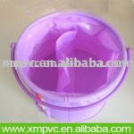 New design purple round PVC bucket for promotion XYL-PG010 XYL-PG010