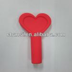 New Product!!! 2013 silicone wine stopper in heart shape CS-131
