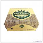 One piece outdoor shoes corrugated paper box SD-WOOD0001