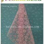 Packaging Flocked Organza Material Flocked Organza