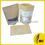 paper bag with clear window / kraft paper bag for food bag with window-01