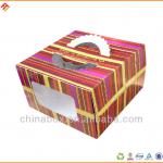 Paper Cake Box Payment Asia With Handle JTF-CC530 Paper Cake Box Payment Asia