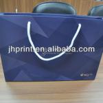 paper handbag printing with company logo hot stamping JHY-2681