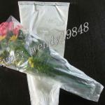 PE bottom sealed flower sleeves,Floral wrap,Scalloped top flower sleeves flower sleeves
