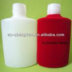 PE Plastic Flocking Finish Bottle Design for Liquor Bottle ZH441