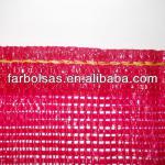 PE/PP RASCHEL MESH BAGS FOR PACKING POTATOES ONIONS MESH BAGS