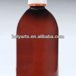 pet amber plastic bottle 500ml HL