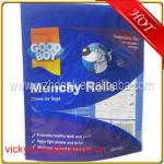 pet dog food bag with resealable zipper zp0053