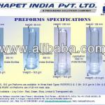 Pet Preforms for Water,Soda,CSD 3 STR Alaska, PCO, ROPP