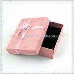 Pink decorative gifts boxes with silk ribbon design JL-box-418