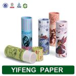 pink unique cosmetic custom wholesale paper empty lipstick tube 001