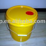 plastic bucket for storage machine oil