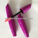 Plastic purple mascara tube with mascar applicator cmb-056