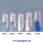 Plastic small Sprayer Bottle for cosmetic using 10ml,20ml,25ml,30ml