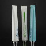 Plastic Tube with Acrylic Cap, laminated Tube for Cosmetic Packaging Non-conventional-shaped Tube
