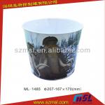Popcorn Tin Can, Popcorn Bucket ML-1485