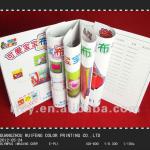printing factory supply kinds of cute baby products' manual and printing service manual