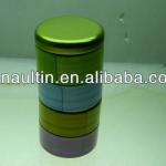 promotion tea tin box; gift box; stacked tin box ZRO019