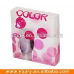 PVC Packaging Box For Liquid Foundation,Plastic Box For Cosmetics YR-X226