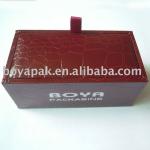 rectangle customized size and color cufflink box CUF-14