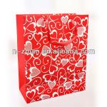 Red Custom Printed Packing Candy Paper Bag PPBN032