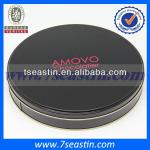 round chocolate tin box with insert tray R230-40