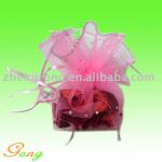 Round Shape Organza Bag With Ribbon MG-OB98