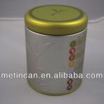 round tea tin can wholesale with good price RDA01