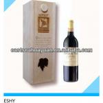 Single Pine wooden wine box ESHY-1954