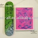 skateboard deck printing