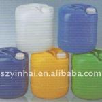 Small-mouth square HDPE clear plastic can YH-010
