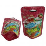 Stand Up packing plastic bag for fruit juice AL+PET