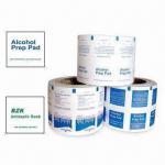 Sterile Aluminum foil film for Alcohol Prep Pads