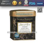 Tea Empty Tin Cans Pass SGS FDA JY