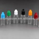 the latest bottle /PET Various capacities empty e -cig liquids clear plastic smoke oil dropper bottle YS-003