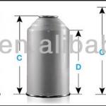 tin aerosol cans for sale, metal spray bottle HY9003