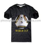 transfer football on you T-shirt via inkjet transfer paper A4