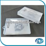 Transparent plastic box, eco-friendly material, Customized Printings are Accepted HSW-H013