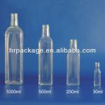 Transparent Square Shape PET Packaging Bottle For Edible Oil X Series