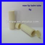 two-end plastic lip balm tube 5g LB,LB-01