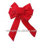 Velvet pre-made ribbon bow RB-12460