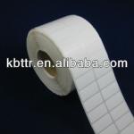 white coated barcode label paper KB-001BQ