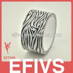 Wholesale black zebra printed duct tape EFT205